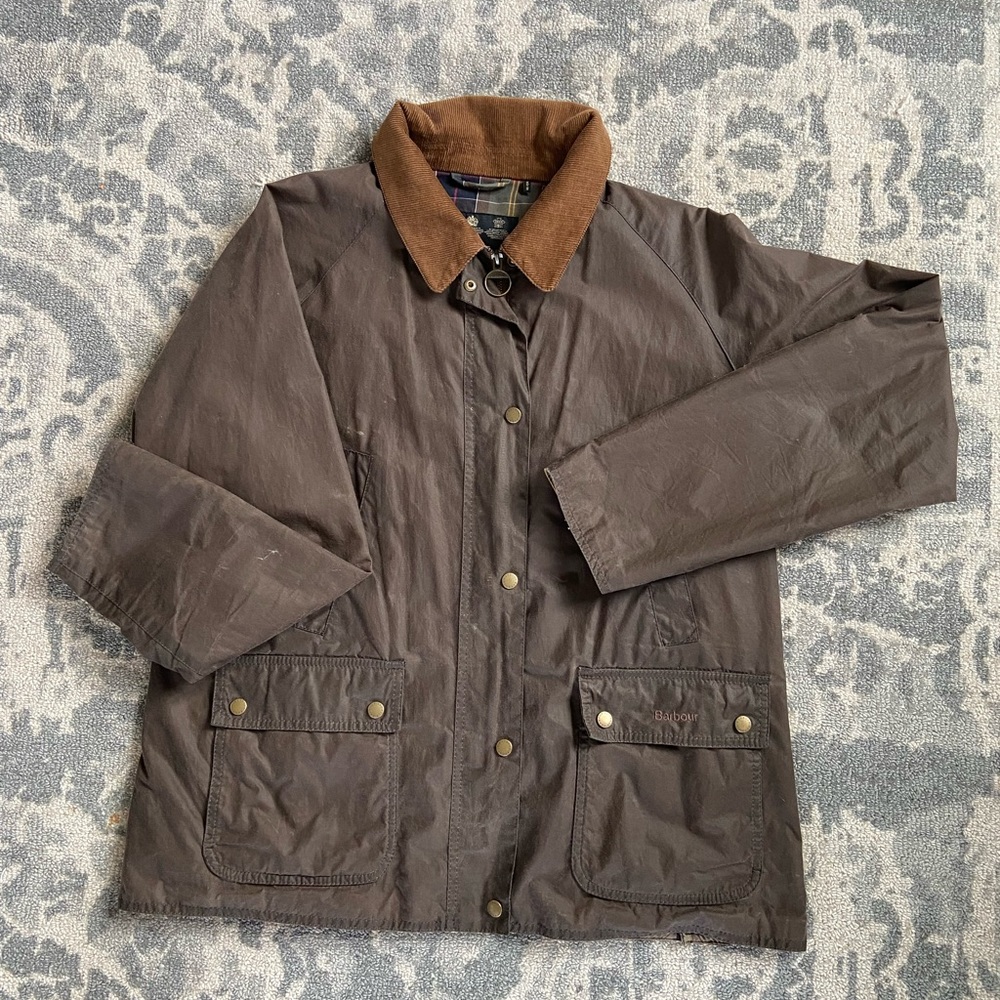 Barbour lightweight wax jacket